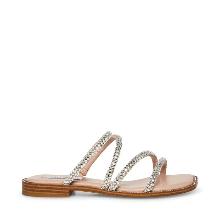Steve Madden Starie Rhinestones Womens Sandals