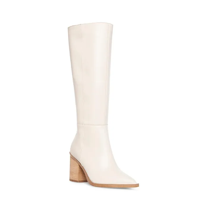 Steve Madden Tove Bone Leather Womens Boots
