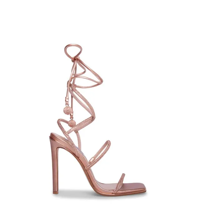 Steve Madden Unveil Rose Gold Womens Heels