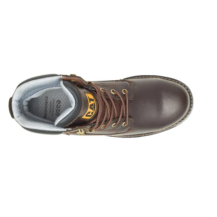 Structure Cool Composite Toe Work Boot Dark Brown Men Cat Footwear Boots