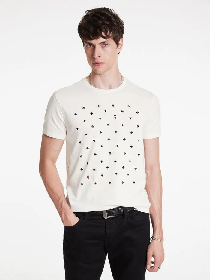 SUITS TEE Salt Men John Varvatos Graphic Tees