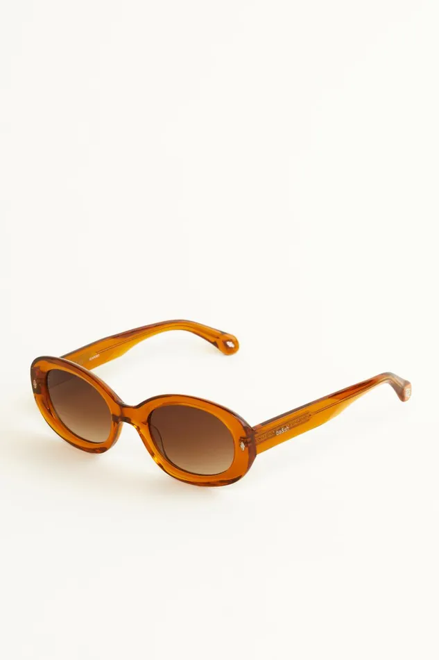Sunglasses Laela Yellow Women Baandsh Eyewear