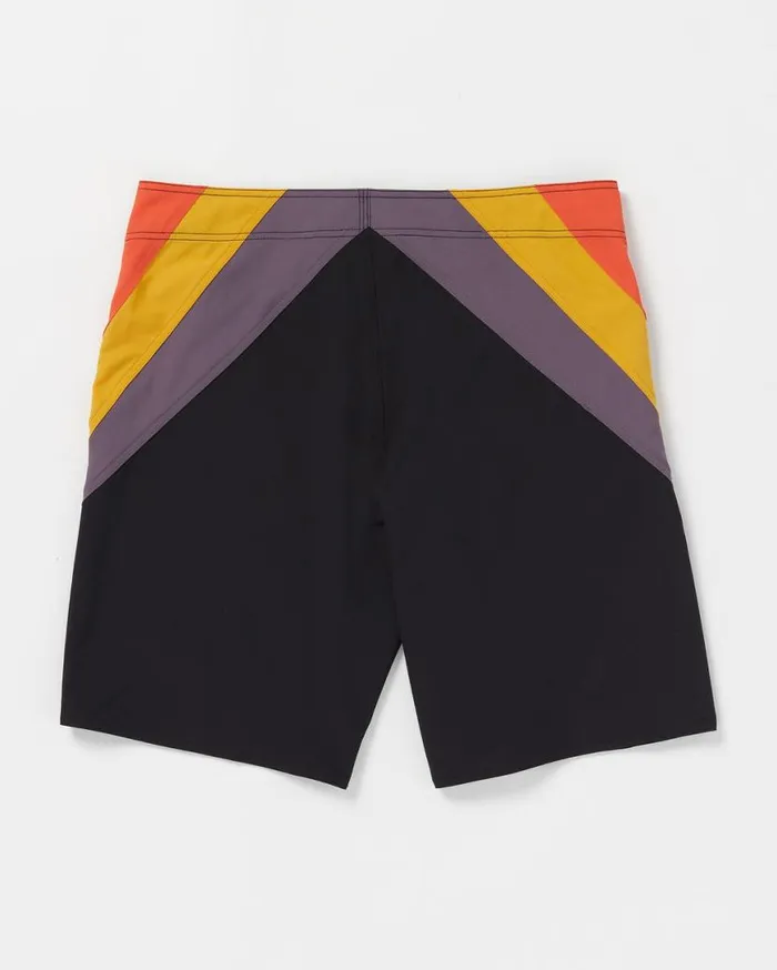 Surf Vitals Jack Robinson ModTech Trunks 8211 New Black Mens Volcom Boardshorts and Trunks