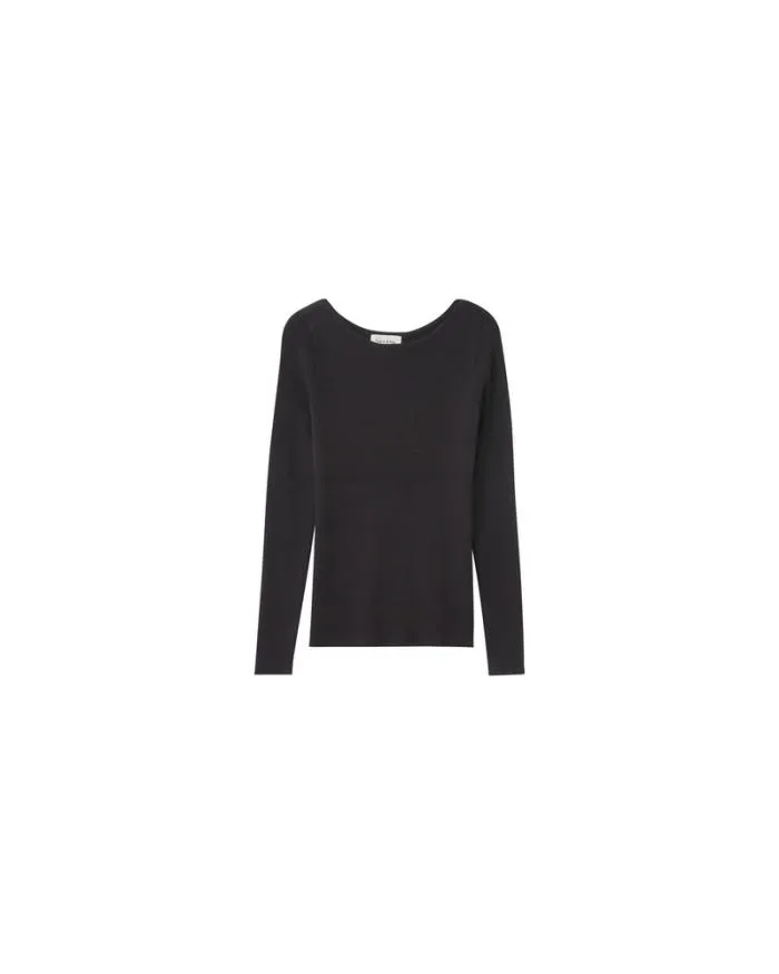 SWEATER ANTHRACITE NATEO Shop Grace and Mila Plain Jumpers