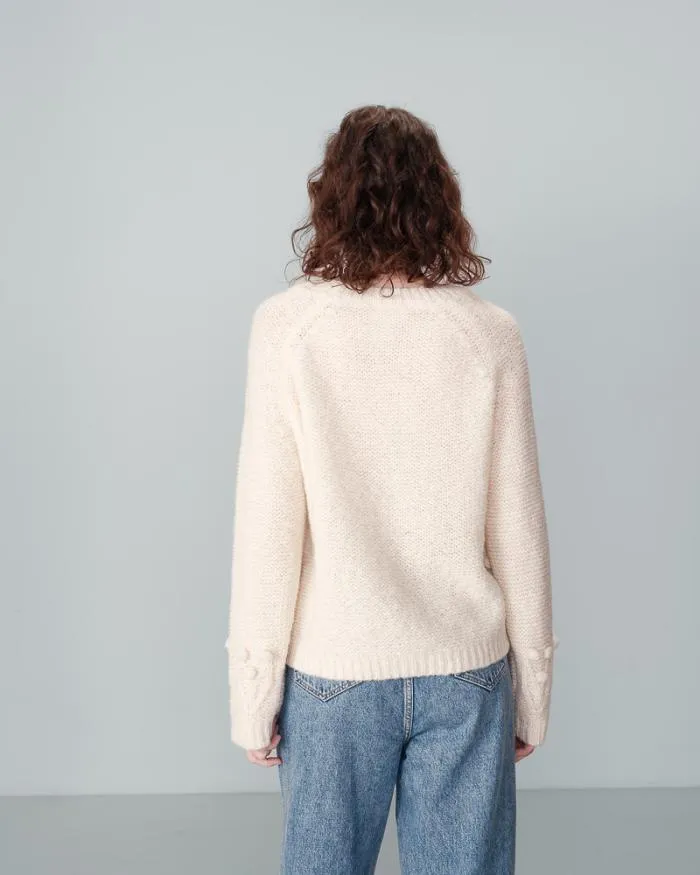 SWEATER ECRU NAURINE Shop Grace and Mila Plain Jumpers