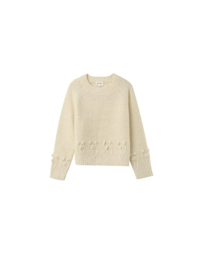 SWEATER ECRU NAURINE Shop Grace and Mila Plain Jumpers