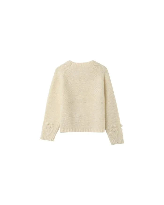 SWEATER ECRU NAURINE Shop Grace and Mila Plain Jumpers