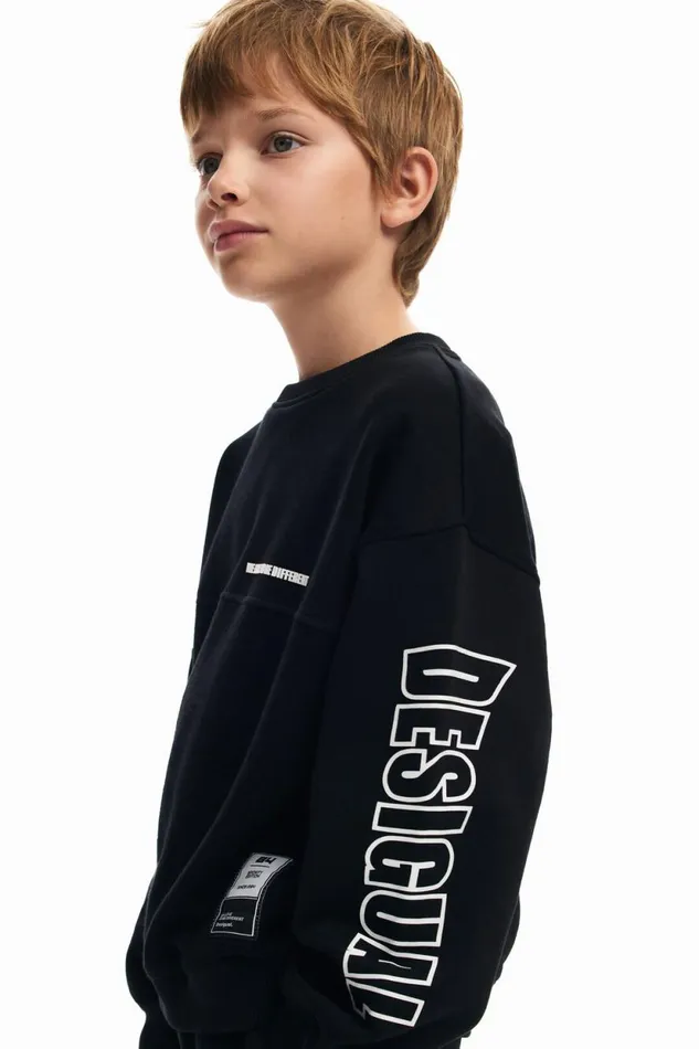 Sweaters and Sweatshirts Kids Desigual Desigual Sweatshirt Black