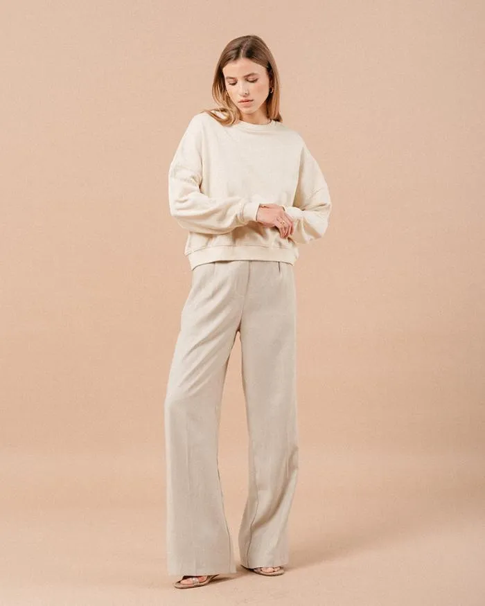 SWEATSHIRT BEIGE MARAIS Shop Grace and Mila Sweatshirts