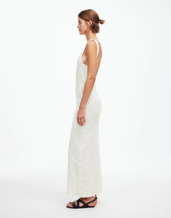 Swim Women Madewell Zulu and Zephyr Shea Organic Cotton Swirl Knit Dress Shea