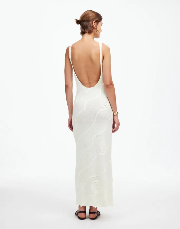Swim Women Madewell Zulu and Zephyr Shea Organic Cotton Swirl Knit Dress Shea