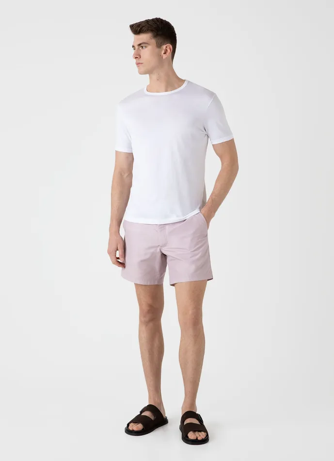 Swimwear ussunspel Men Tailored Swim Shorts Pale Pink Swimwear ussunspel Men Tailored Swim Shorts Pale Pink
