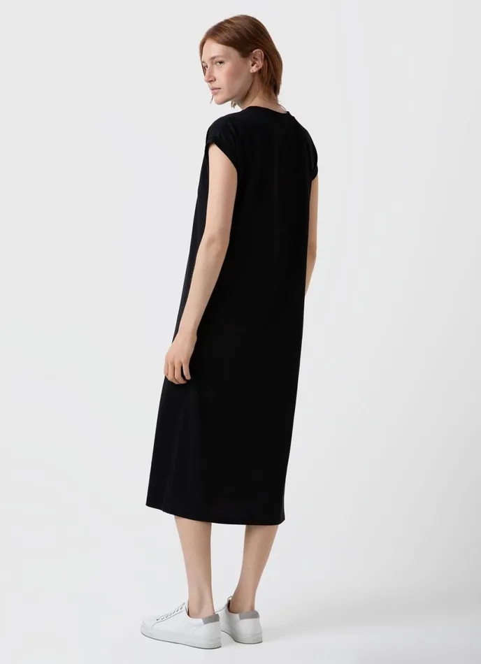 Tshirt Dress Black Women SUNSPEL Dresses and Skirts