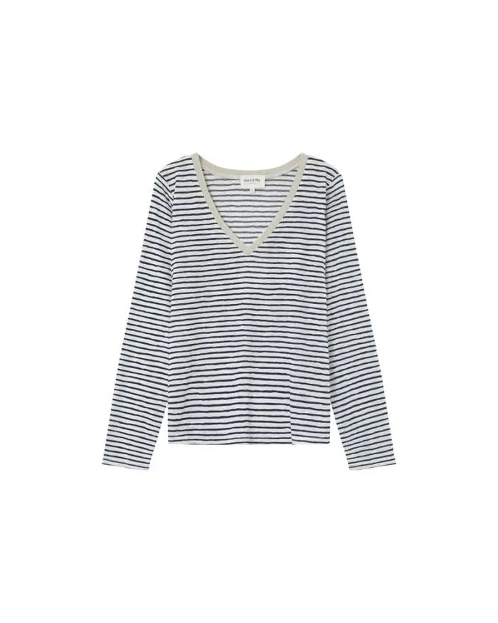 TSHIRT MARINE MARTIN Shop Grace and Mila LongSleeves Tshirts