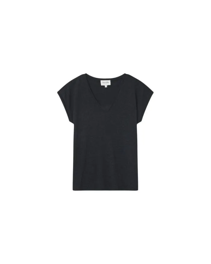 TSHIRT NOIR MALIN Shop Grace and Mila ShortSleeves Tshirts