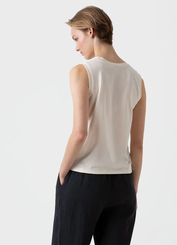 Tshirts and Tops Women ussunspel Boy Fit Tank Undyed Tshirts and Tops Women ussunspel Boy Fit Tank Undyed