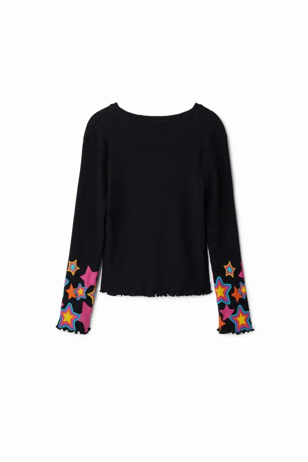 Tshirts And Shirts Kids Desigual Desigual Star Tshirt Black