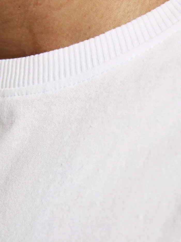 Tshirts JACK and JONES Mens LOGO PLACEMENT PRINT TSHIRT White White Near Me