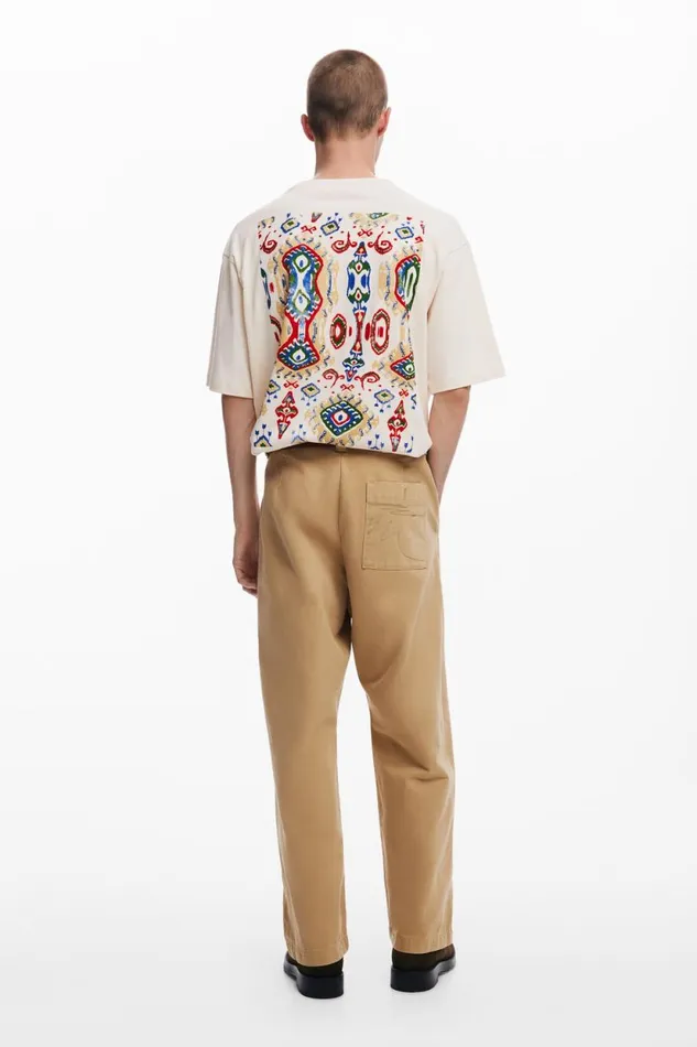 Tshirts Men Desigual Tshirt White