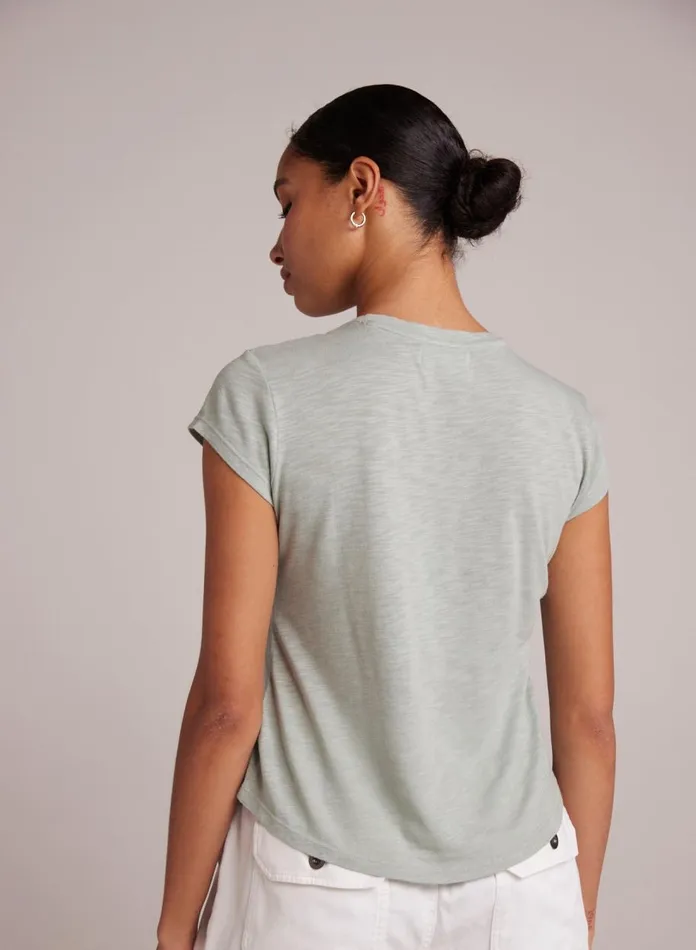 TShirts Women Bella Dahl Baby Crew Tee 8211 Oasis Green TShirts Women Bella Dahl Baby Crew Tee 8211 Oasis Green