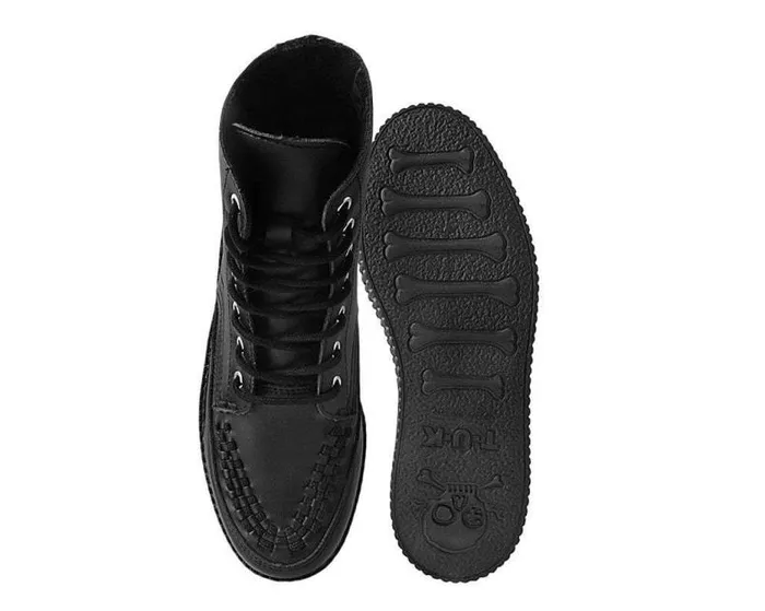 TUK Shoes Boots Men Black Vegan TUKskin 7Eye Viva Low Boot