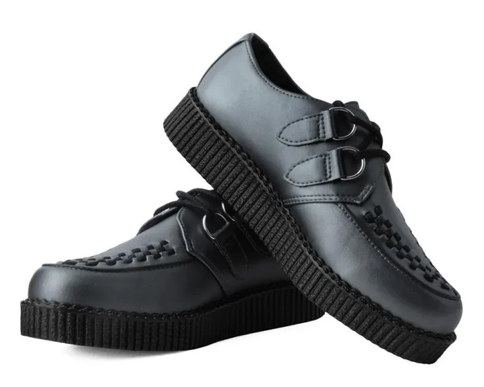 TUK Shoes Dress Shoes Men Gunmetal DRing Viva Low Creeper TUK Shoes Dress Shoes Men Gunmetal DRing Viva Low Creeper