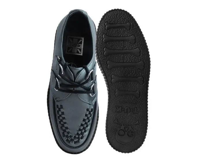 TUK Shoes Dress Shoes Men Gunmetal DRing Viva Low Creeper TUK Shoes Dress Shoes Men Gunmetal DRing Viva Low Creeper