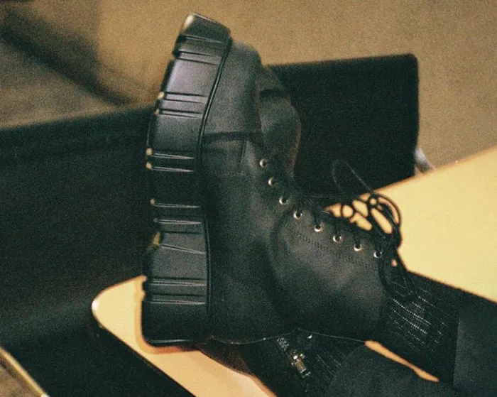 TUK Shoes Platforms Women Black 8Eye Anarchic Airship Boot TUK Shoes Platforms Women Black 8Eye Anarchic Airship Boot