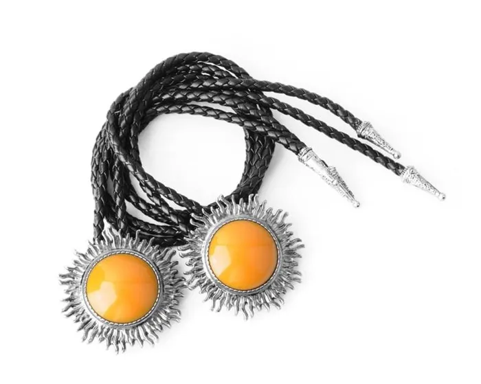 TUK Shoes Shoe Accessories Adult Mustard Sun Bolo Shoe Tie