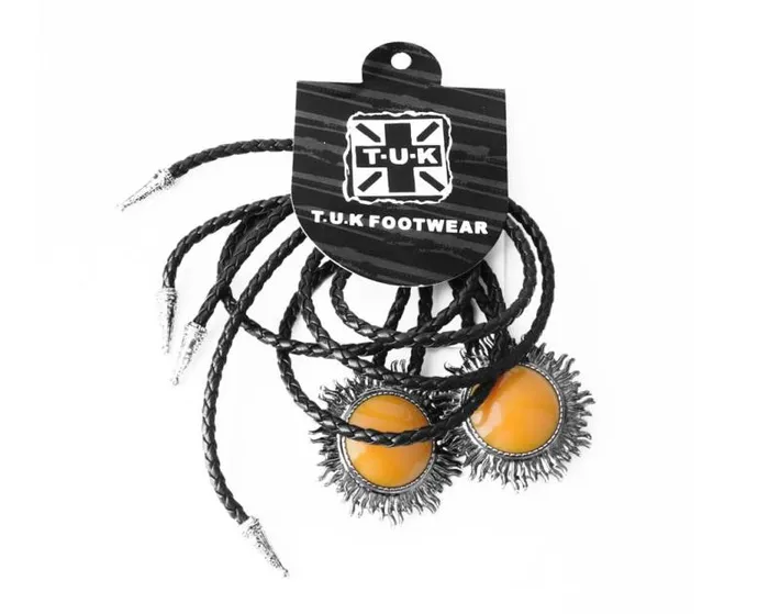 TUK Shoes Shoe Accessories Adult Mustard Sun Bolo Shoe Tie
