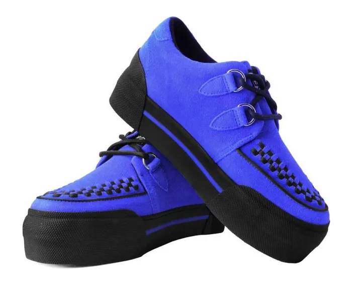 TUK Shoes Sneakers Women Black Suede Platform Sneaker TUK Shoes Sneakers Women Black Suede Platform Sneaker