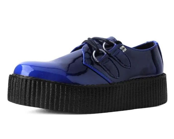 TUK Shoes Vegan Men Blue Gradient DRing Mondo Creeper