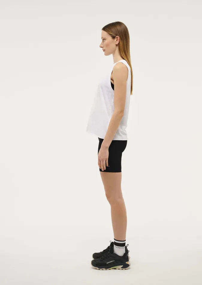 Tanks SHUFFLE TANK IN WHITE PE Nation Women
