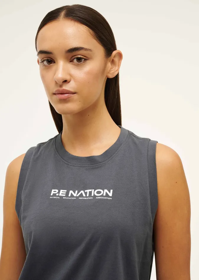 Tanks Women SHUFFLE TANK IN MARINE BLUE PE Nation