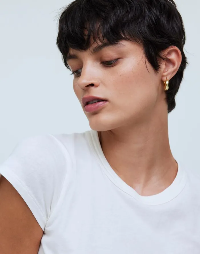 Tees Women Madewell Softfade Cotton Perfect Vintage Tee Lighthouse