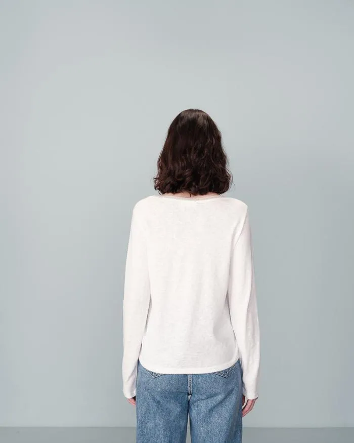 TEESHIRT ECRU NISI Shop Grace and Mila LongSleeves Tshirts