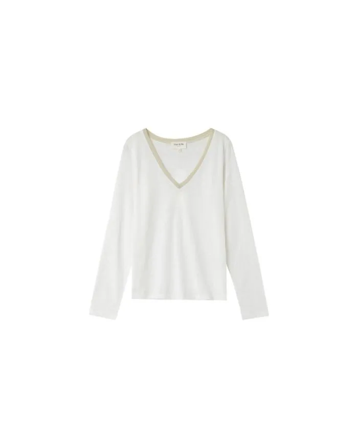 TEESHIRT ECRU NISI Shop Grace and Mila LongSleeves Tshirts