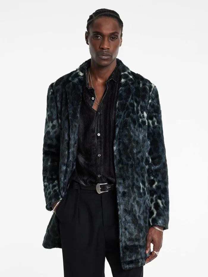 TEMPLETON TOP COAT Navy Men John Varvatos Coats And Jackets