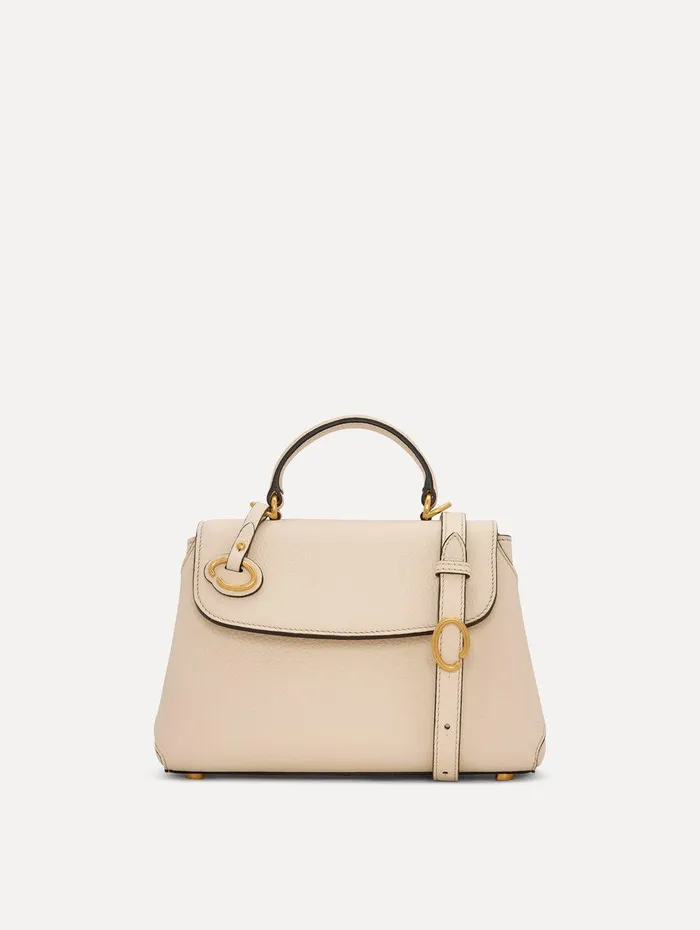 The Mini Poppy Ivory Women Oscar De La Renta Handbags