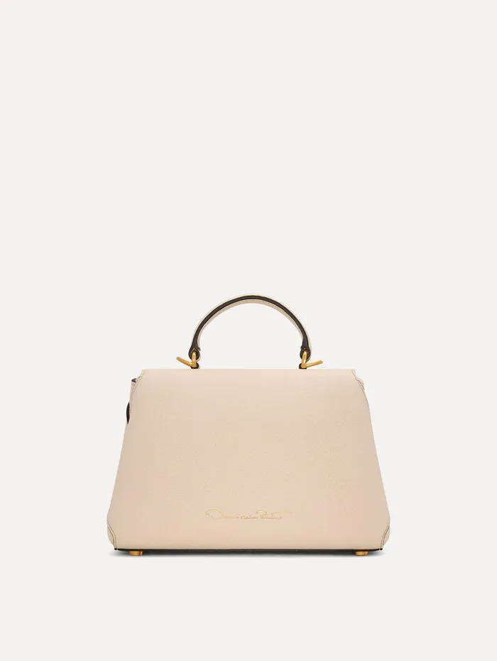 The Mini Poppy Ivory Women Oscar De La Renta Handbags The Mini Poppy Ivory Women Oscar De La Renta Handbags