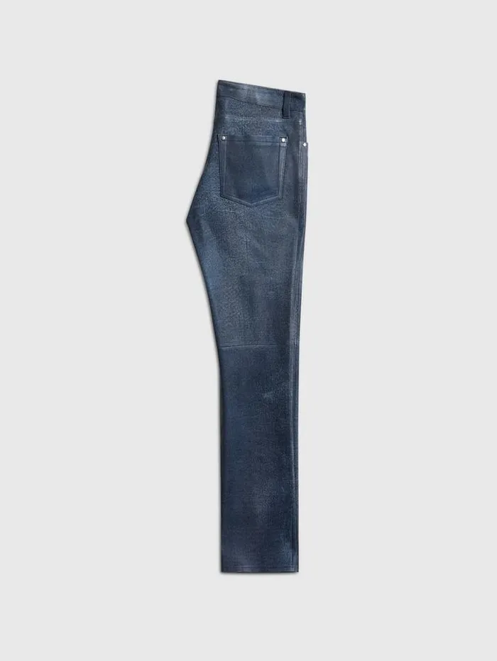 THE ROCKER LEATHER JEANS Ink Men John Varvatos Jeans