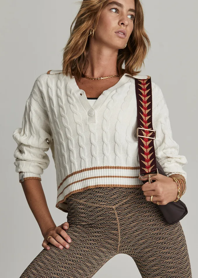 THE UPSIDE Shirts and Tanks Women ATHENA KNIT TOP