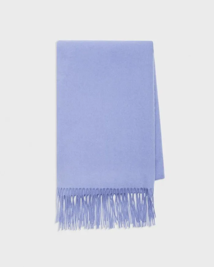 Theory Classic Scarf In Cashmere Grotto Women Hats Gloves Scarves