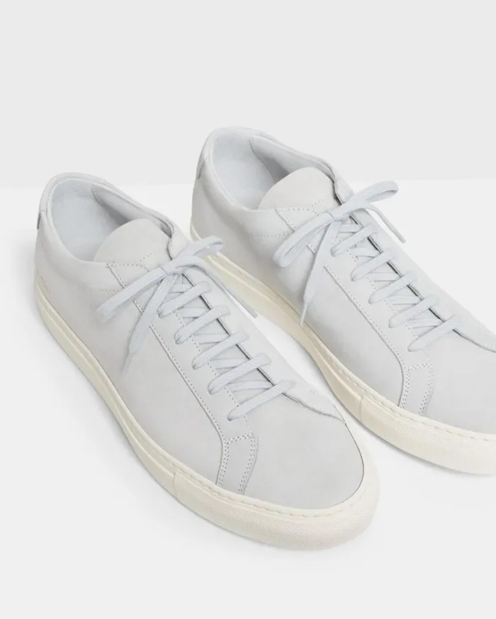 Theory Common Projects Mens Original Achilles Sneakers Grey Men Shoes Theory Common Projects Mens Original Achilles Sneakers Grey Men Shoes