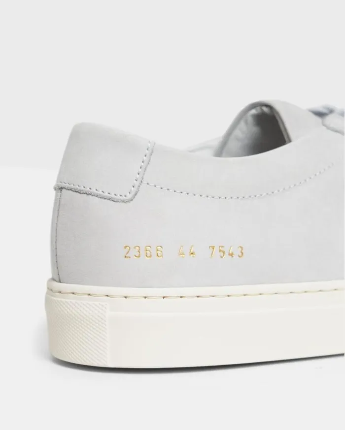 Theory Common Projects Mens Original Achilles Sneakers Grey Men Shoes Theory Common Projects Mens Original Achilles Sneakers Grey Men Shoes