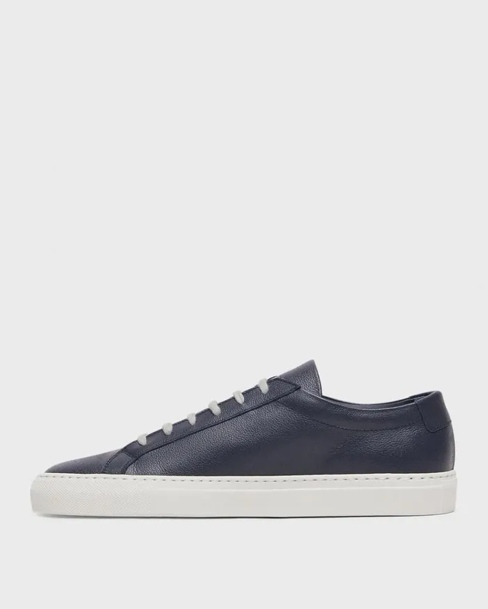 Theory Common Projects Mens Original Achilles Sneakers Navy Men Shoes Theory Common Projects Mens Original Achilles Sneakers Navy Men Shoes