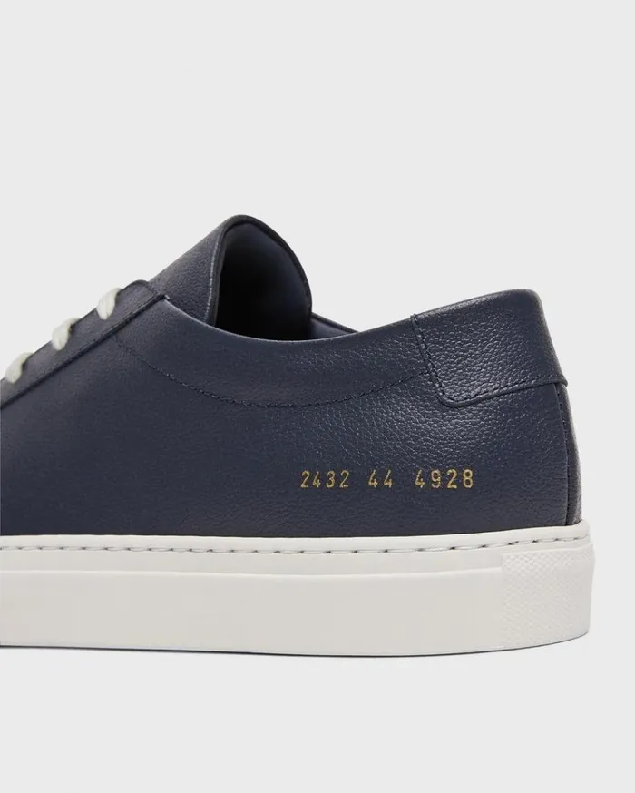 Theory Common Projects Mens Original Achilles Sneakers Navy Men Shoes Theory Common Projects Mens Original Achilles Sneakers Navy Men Shoes