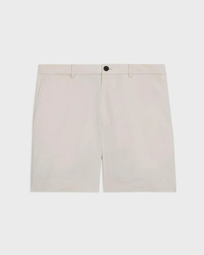 Theory Curtis 7034 Drawstring Short In Good Linen Sand Men Shorts