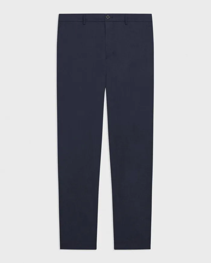 Theory Curtis Drawstring Pant In Good Linen Space Men Pants