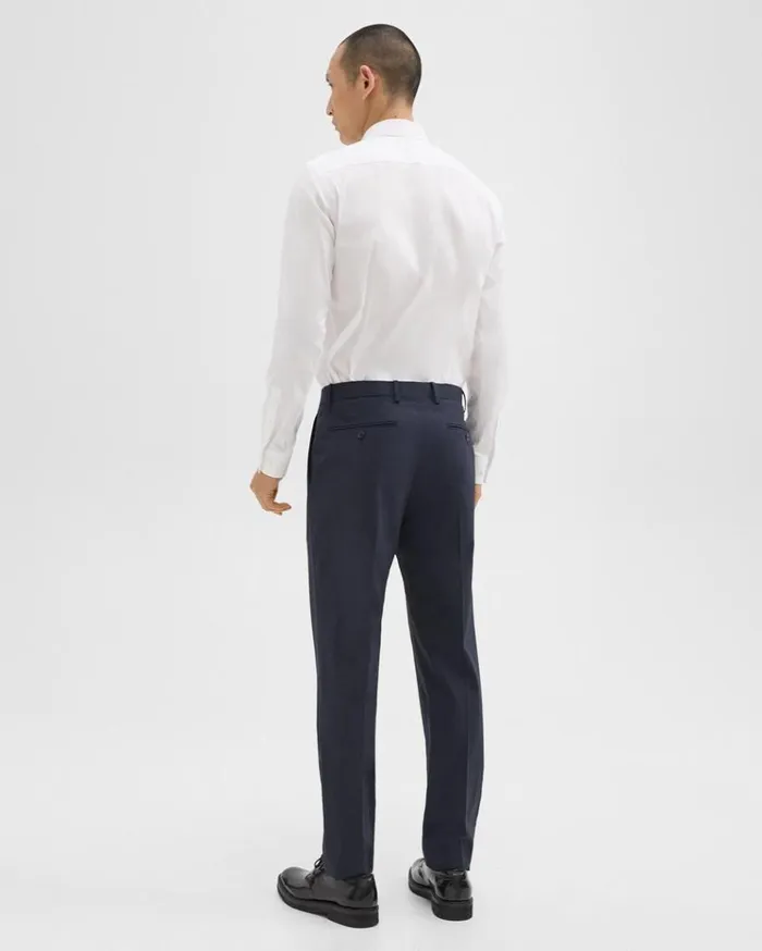 Theory Mayer Pant In Stretch Wool Navy Men Pants Theory Mayer Pant In Stretch Wool Navy Men Pants